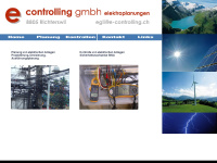 e-controlling.ch Webseite Vorschau