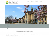 digallo-gruppe.ch Webseite Vorschau