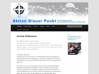 aktion-blauer.de Webseite Vorschau