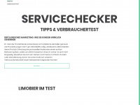 servicechecker.eu Webseite Vorschau