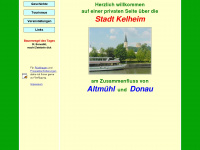 kehlheim.de Webseite Vorschau
