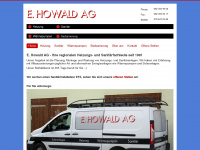 e-howald.ch Webseite Vorschau