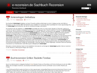 e-rezension.de Webseite Vorschau