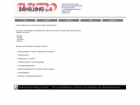 e-schilling.de Webseite Vorschau