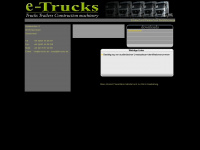 e-trucks.de Webseite Vorschau