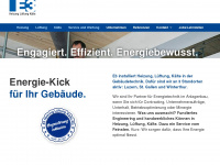 e3-hlk.ch Webseite Vorschau
