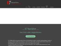 e7-promotion.ch Webseite Vorschau