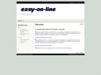 easy-on-line.de Webseite Vorschau