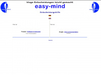 easy-mind.de Webseite Vorschau