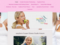 easyform-fitness.de Webseite Vorschau