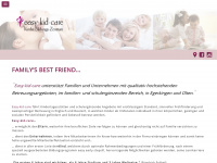 easykidcare.ch Webseite Vorschau