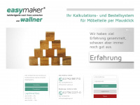 easymaker.at Webseite Vorschau