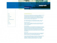 easyrain.net Webseite Vorschau