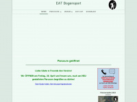 eat-bogensport.at Webseite Vorschau