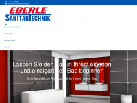 eberle-sanitaertechnik.de Webseite Vorschau