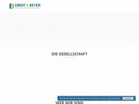 ebert-beyer.de Webseite Vorschau
