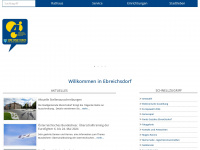 ebreichsdorf.at Webseite Vorschau