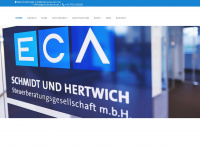 eca-braunau.at Webseite Vorschau