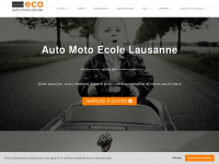 eca-auto-ecole.ch Webseite Vorschau