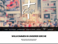 ecclesia-ruesselsheim.de Webseite Vorschau