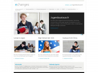 echanges.ch Webseite Vorschau