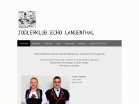 echo-langenthal.ch Webseite Vorschau
