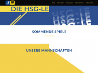 hsg-le.de Webseite Vorschau