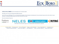 eck-boro.ch Webseite Vorschau