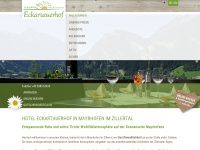 eckartauerhof.at Webseite Vorschau
