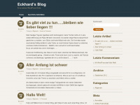 eckhard-scheurer.de Webseite Vorschau