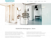 federstein.com Webseite Vorschau