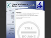 claus-kullmann.de Webseite Vorschau