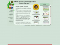 ogv-dammbach.de Webseite Vorschau