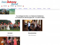 isar-johnny.de Webseite Vorschau