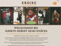 knaecke.com Webseite Vorschau