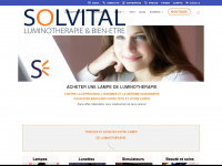solvital.fr Webseite Vorschau