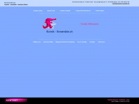 komik-ensemble.ch Webseite Vorschau