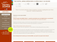 adria-muenchen.de Webseite Vorschau