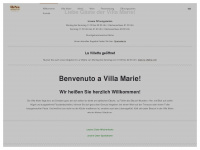 villa-marie.com Webseite Vorschau