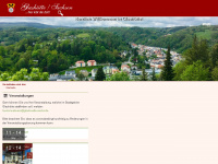 glashuette-sachs.de Webseite Vorschau