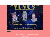 venusband-web.de Webseite Vorschau