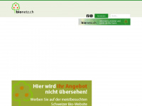 bionetz.ch Webseite Vorschau