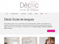 ecole-declic.ch Webseite Vorschau