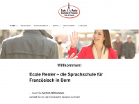 ecolerenier.ch Webseite Vorschau