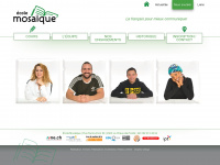 ecolemosaique.ch Webseite Vorschau