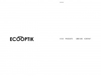 ecooptik.at Webseite Vorschau