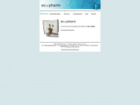 ecopharm.at Webseite Vorschau