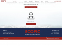 ecopic.ch Webseite Vorschau