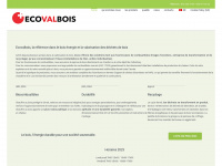 ecovalbois.ch Webseite Vorschau
