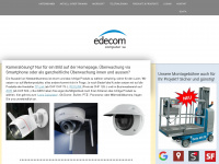 edecom.ch Webseite Vorschau